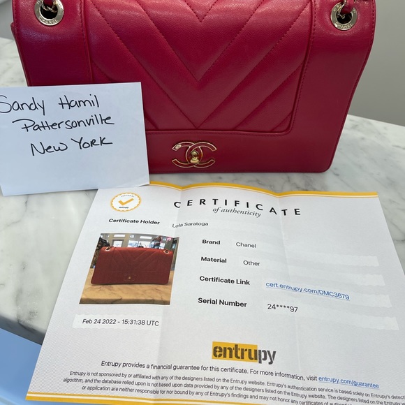 ❌❌SOLD on another site❌❌ Chanel Vintage Mademoiselle Flap bag in deep pink - Picture 6 of 13